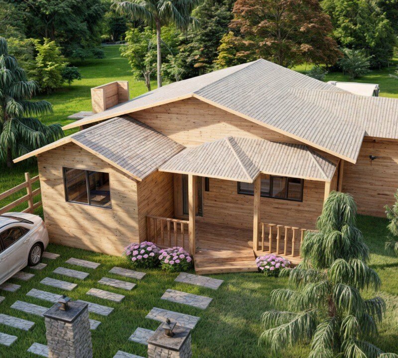 CHALET MODELO CANADIENSE PLUS