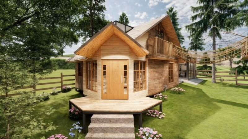 CHALET MODELO CANADIENSE PREMIUM