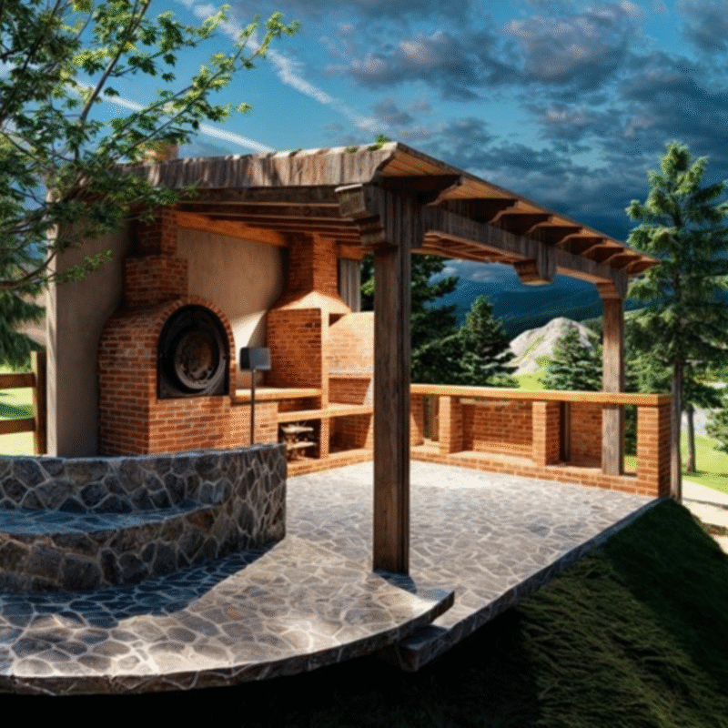 Patio/Terraza con Asador - Image 2